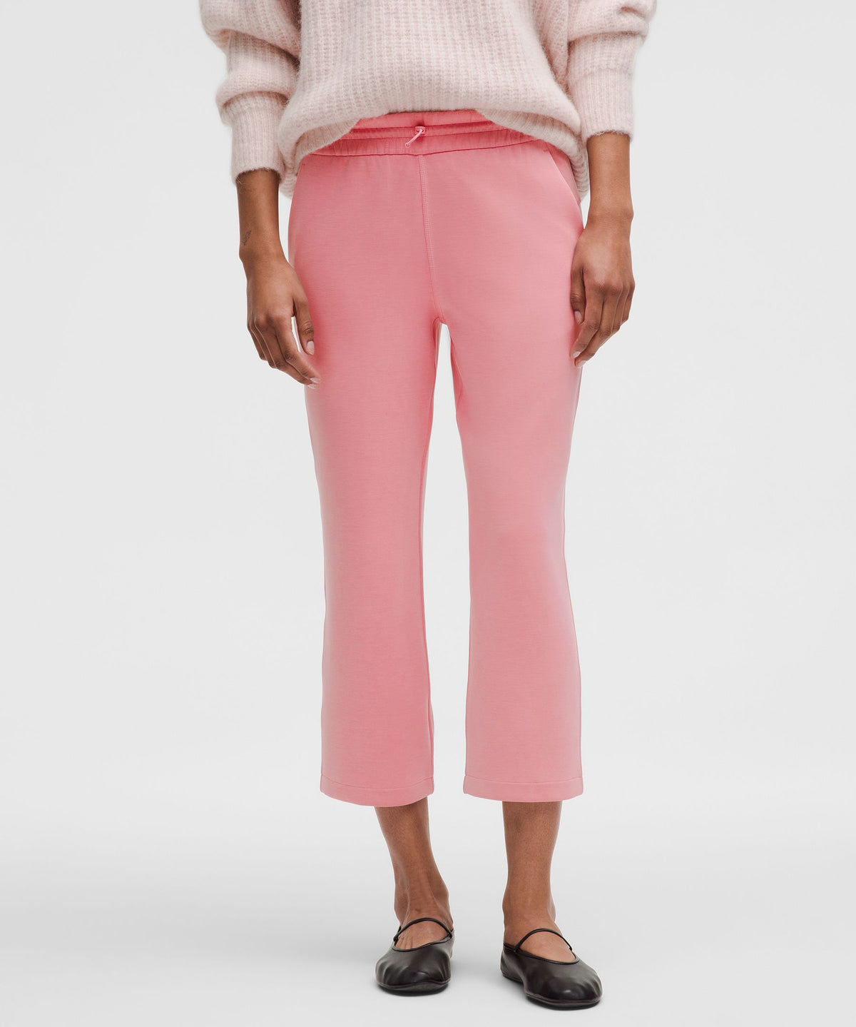 Softstreme High-Rise Straight-Leg Cropped Pant