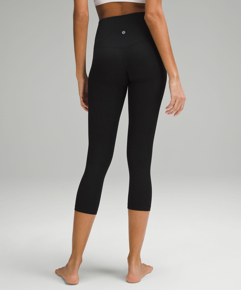 lululemon Align™ High-Rise Ribbed Crop 23"