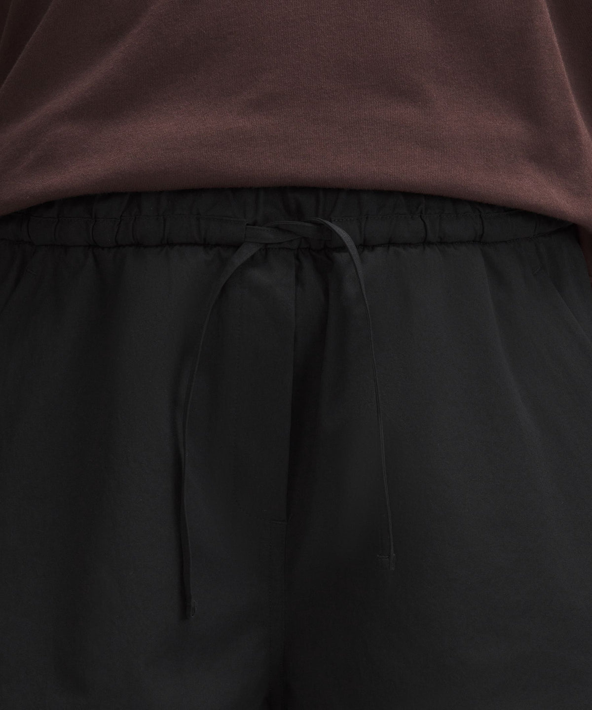 Cinchable Waist High-Rise Woven Short 3.5"