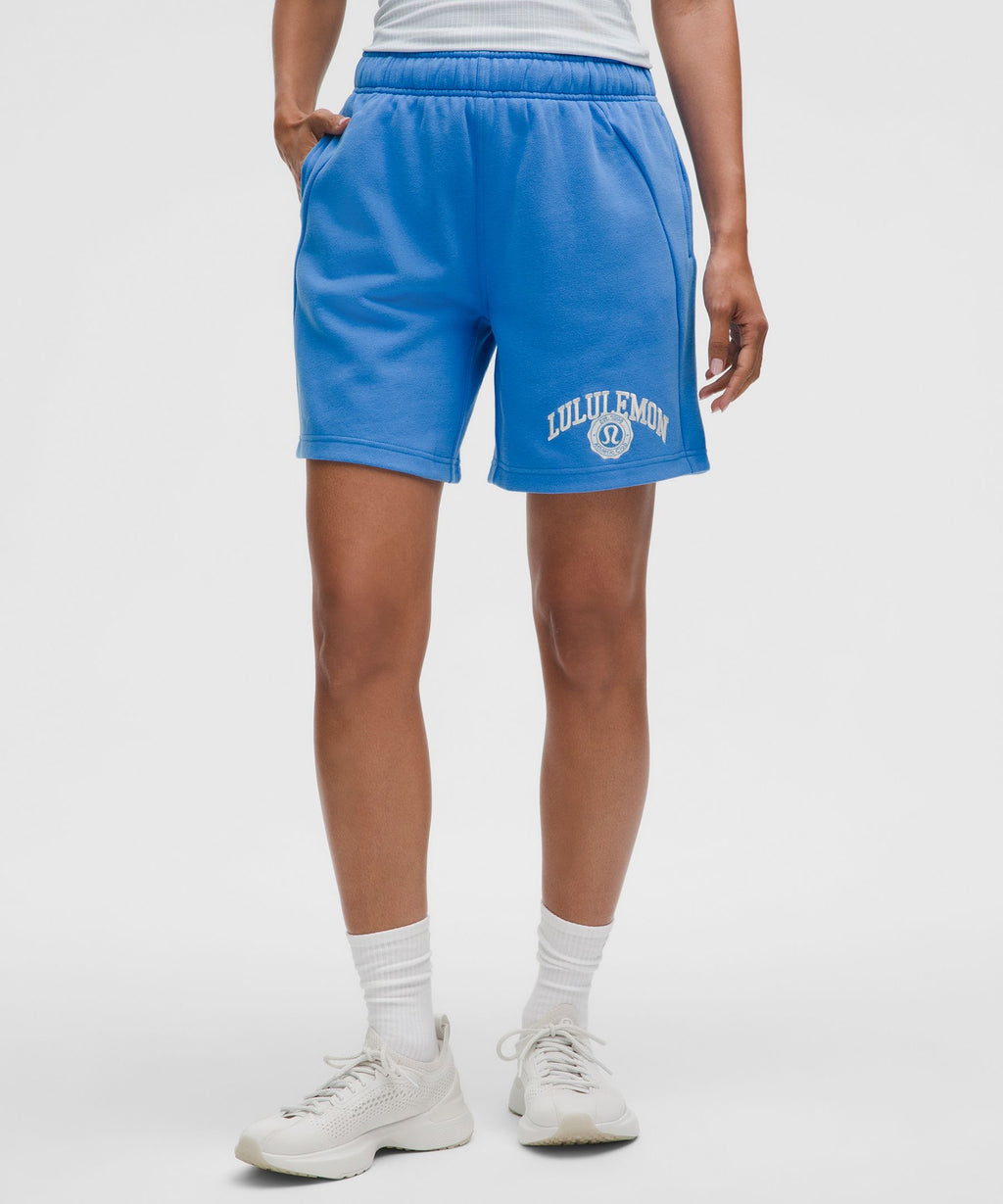 Scuba Mid-Rise Oversized Short 7"Graphic
