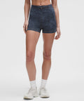 Everlux Denim-Print Short 3"Denim Dreams Set