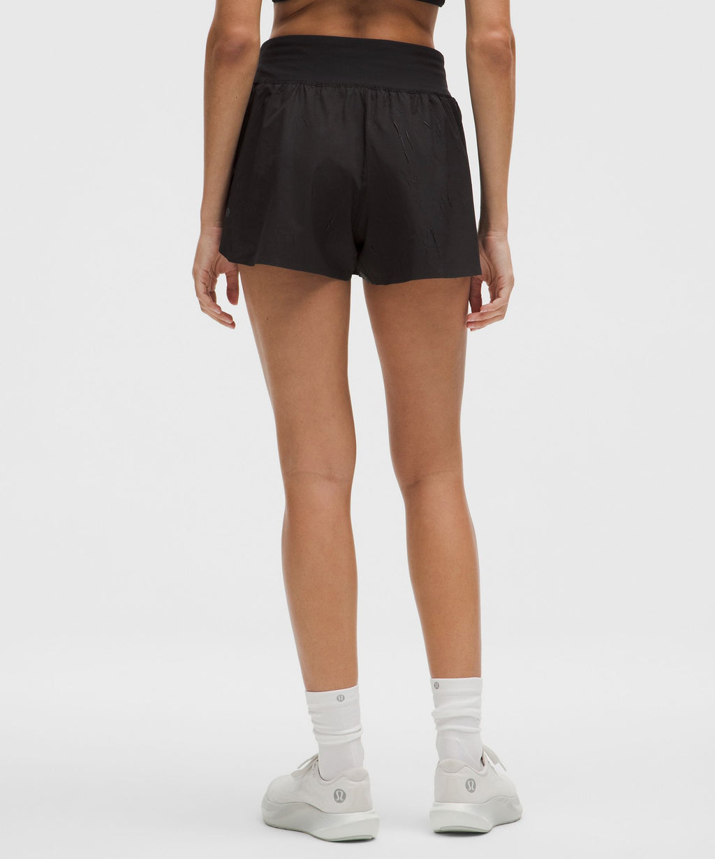 Fast and Free High-Rise Split Short 3"Crinkle