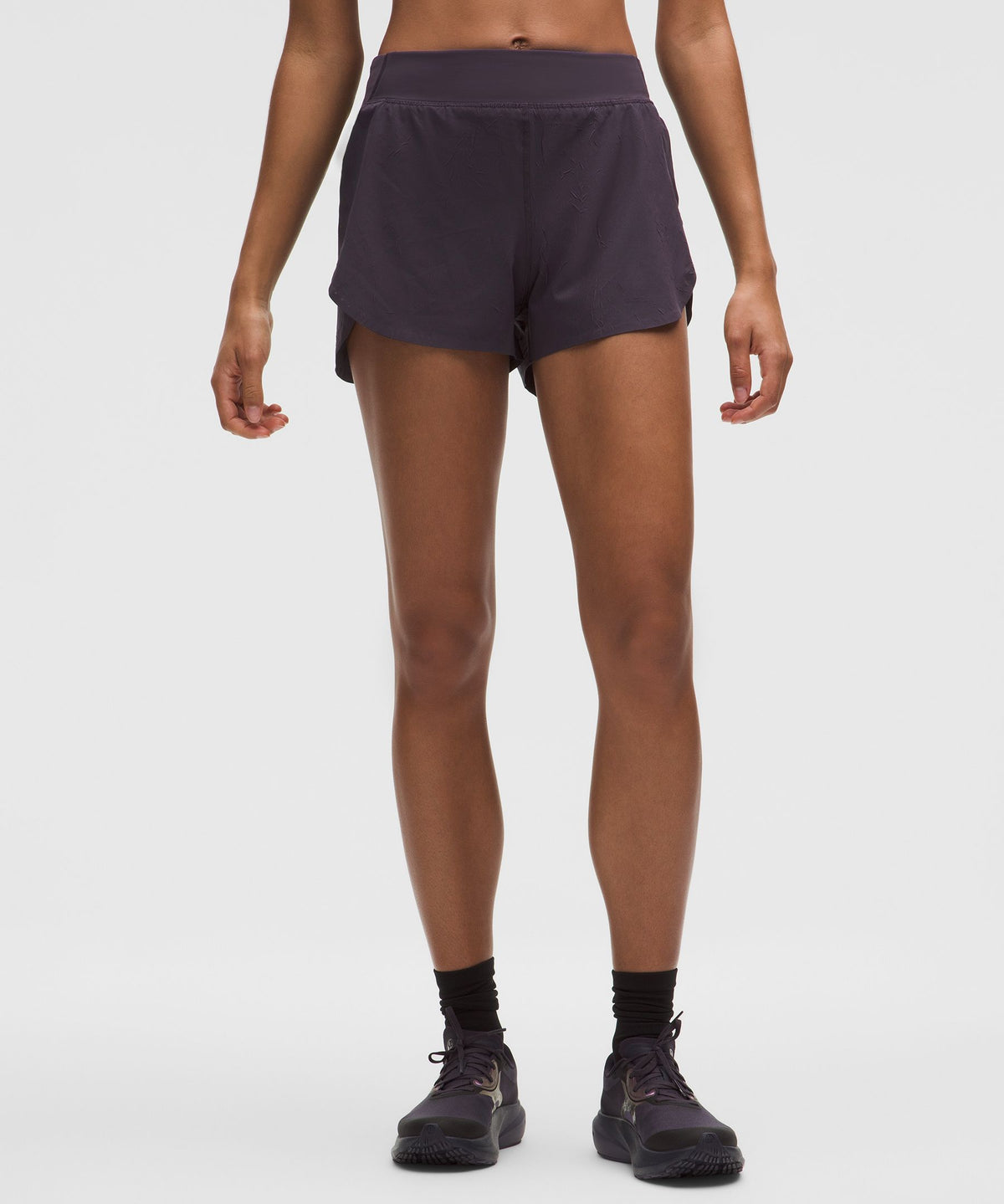 Fast and Free High-Rise Split Short 3"Crinkle