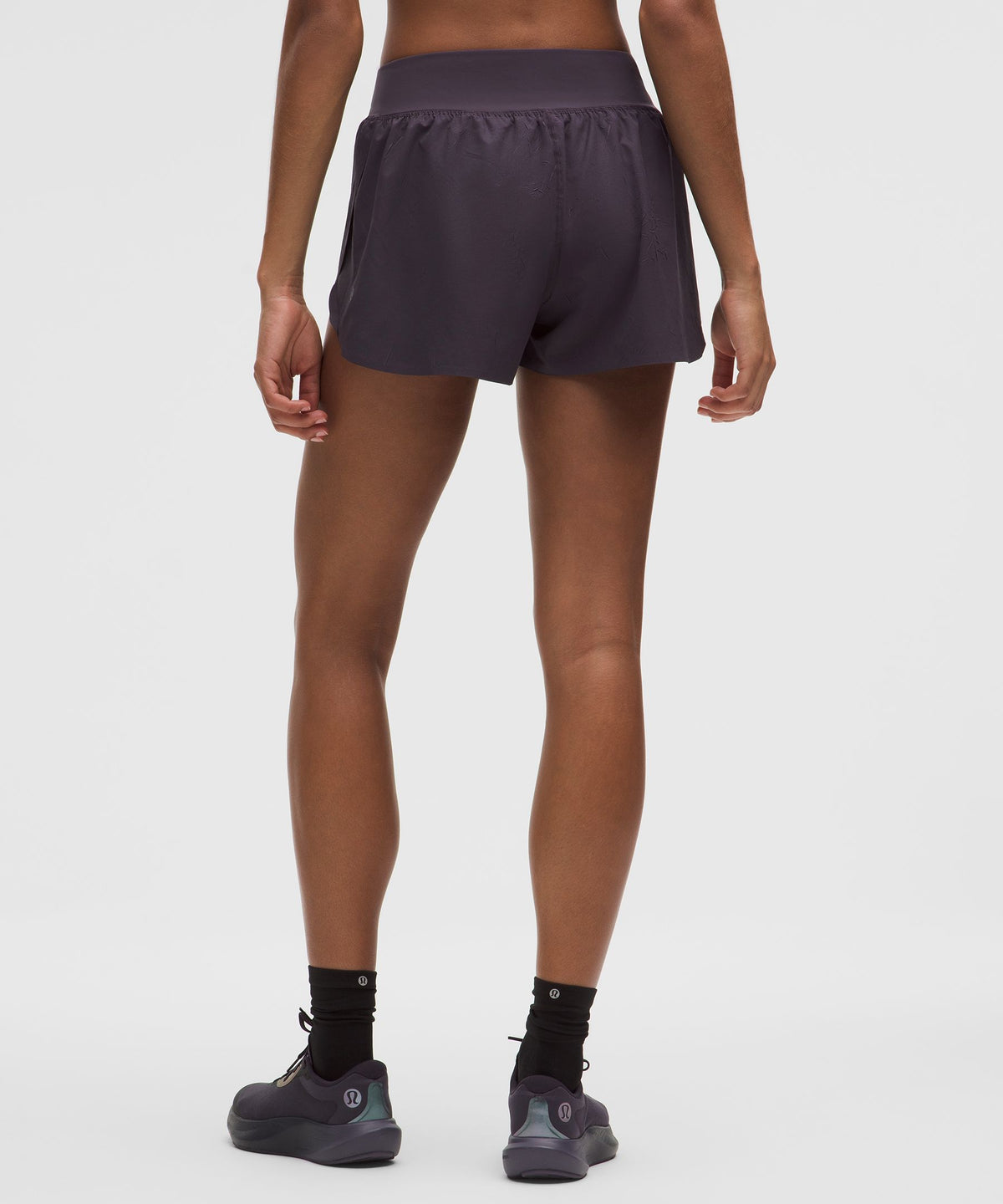 Fast and Free High-Rise Split Short 3"Crinkle