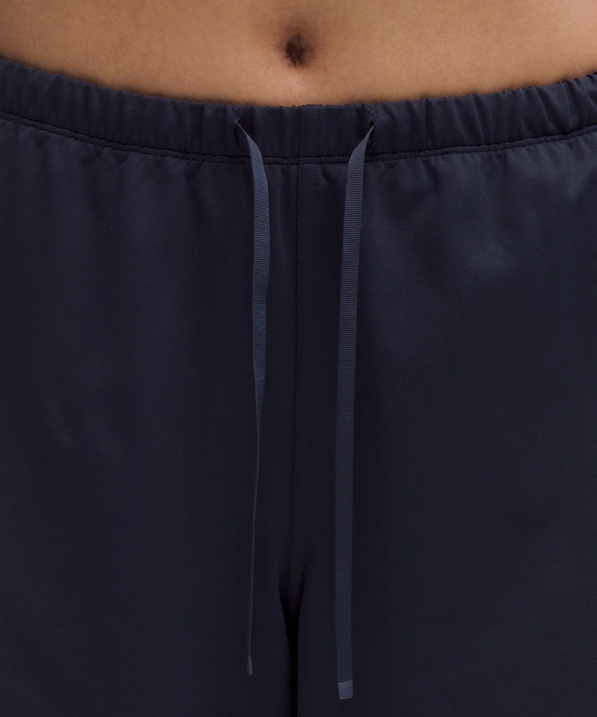 Striped Baggy Low-Rise Track Short 9.5"