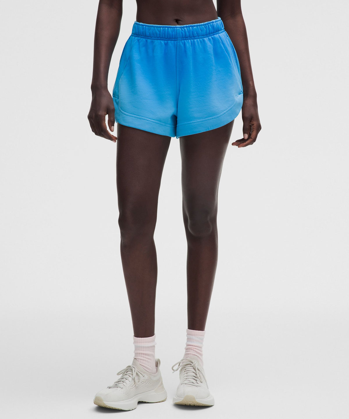 Scuba Oversized Mid-Rise Dolphin-Hem Short 3"Wash