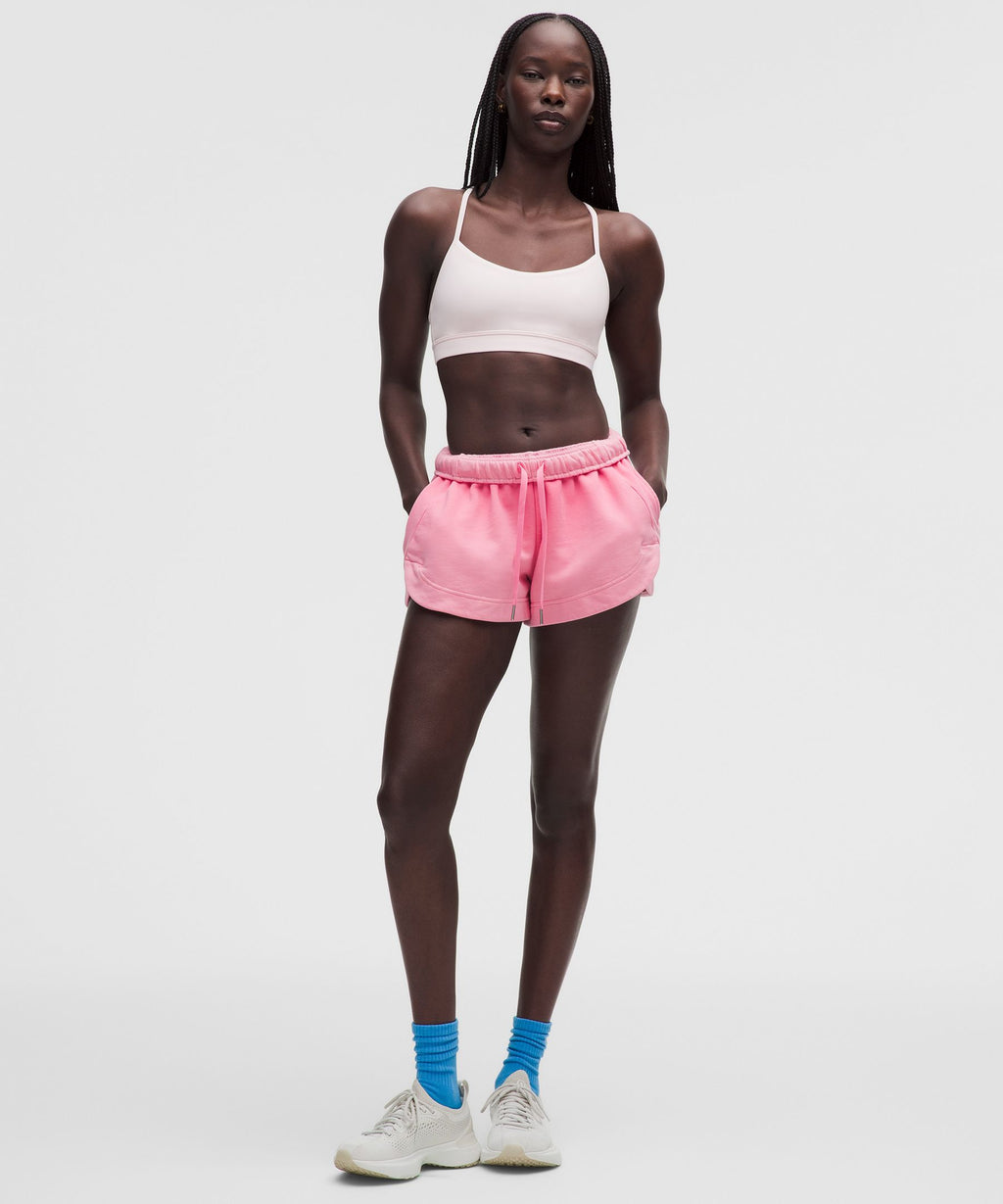Scuba Oversized Mid-Rise Dolphin-Hem Short 3"Wash