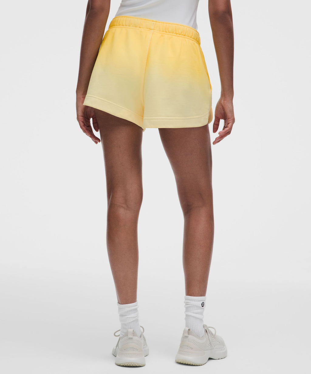 Scuba Oversized Mid-Rise Dolphin-Hem Short 3"Wash
