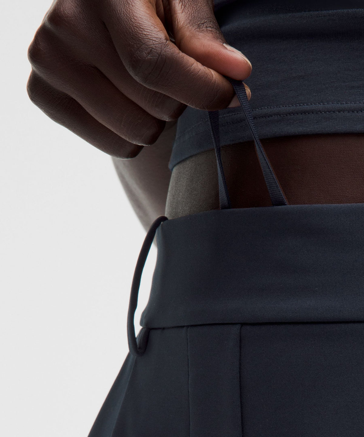 Daydrift Pleated High-Rise Short 7"