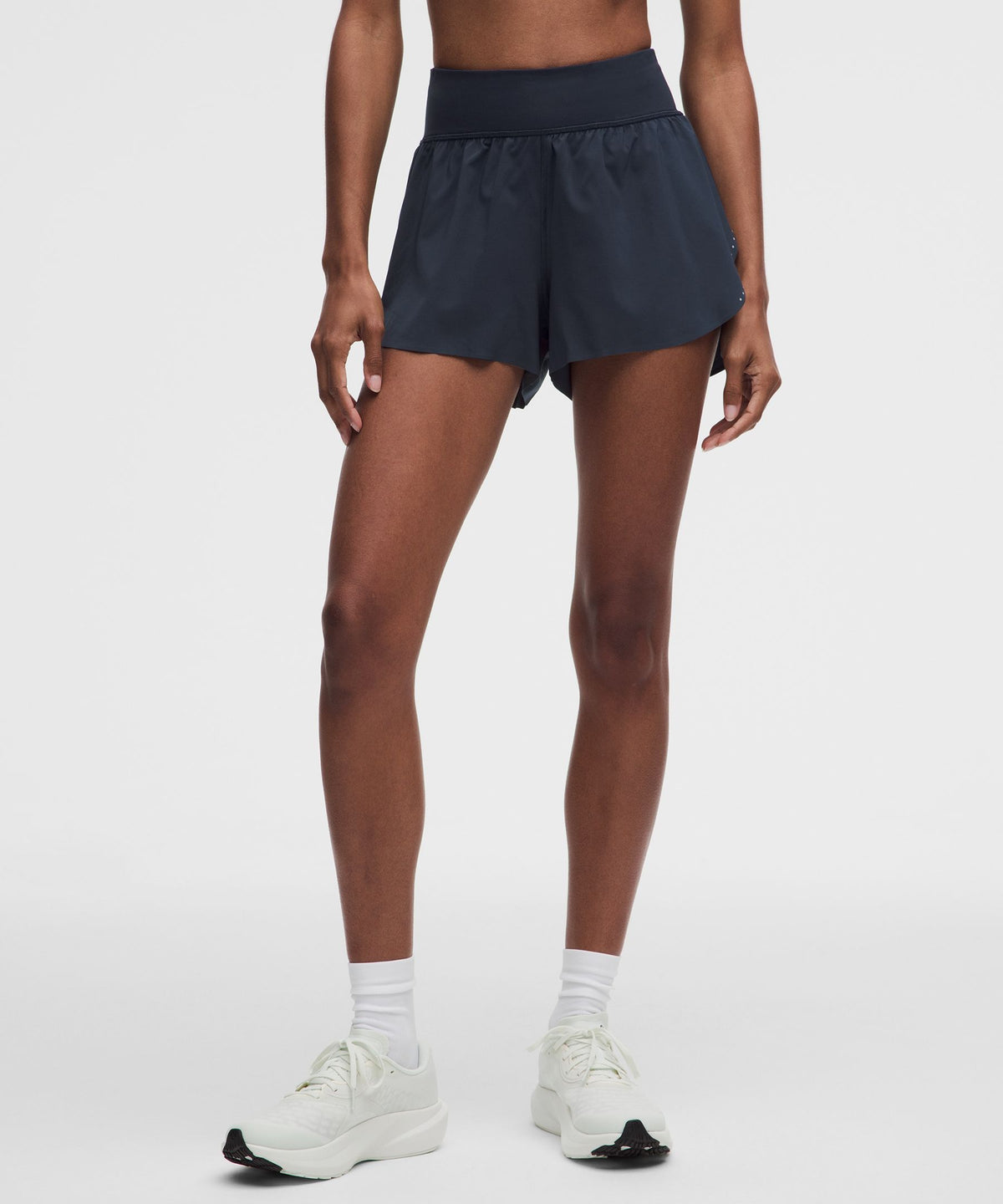 Fast and Free Mid-Rise Split Short 3"Updated Design