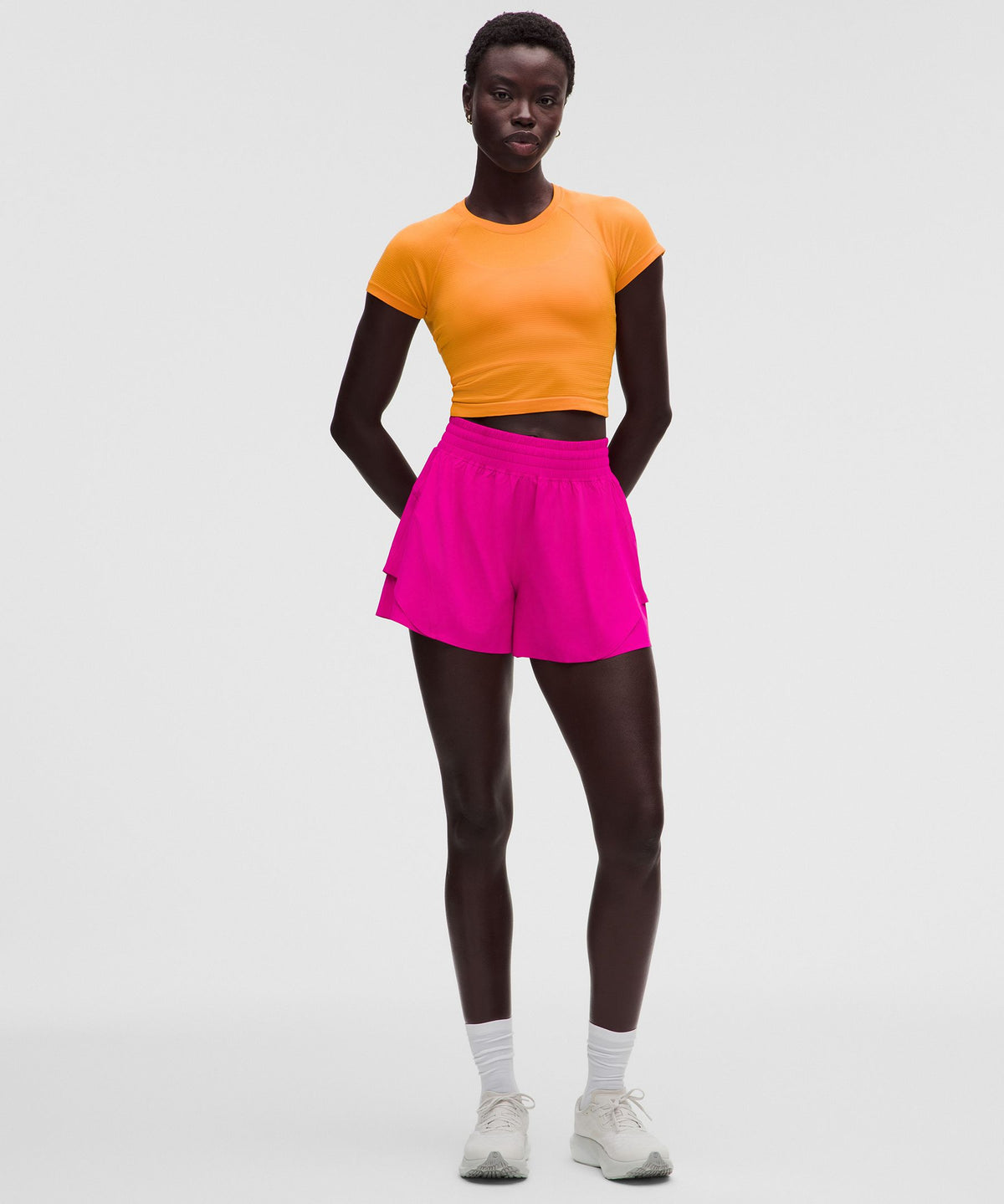 Shake It Out High-Rise Running Short 4"