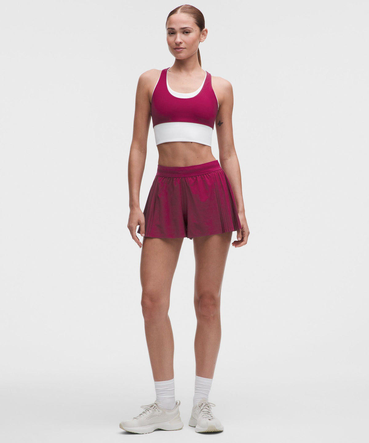 Side-Pleat Tennis Short 2.5"