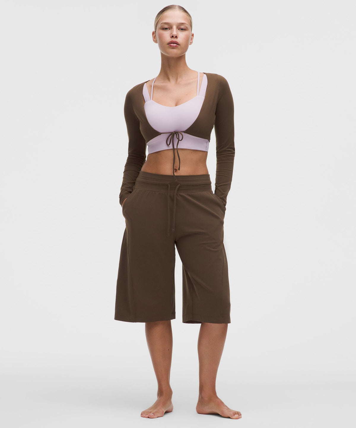 Groove Mid-Rise Relaxed Bermuda Short