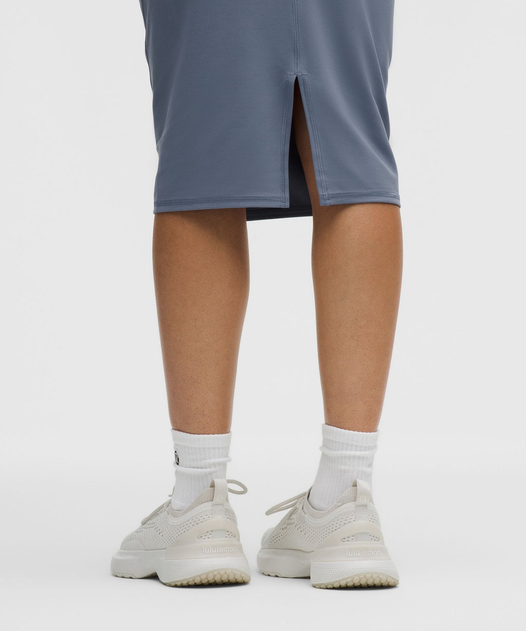 Nulu Slim-Fit High-Rise Midi Skirt