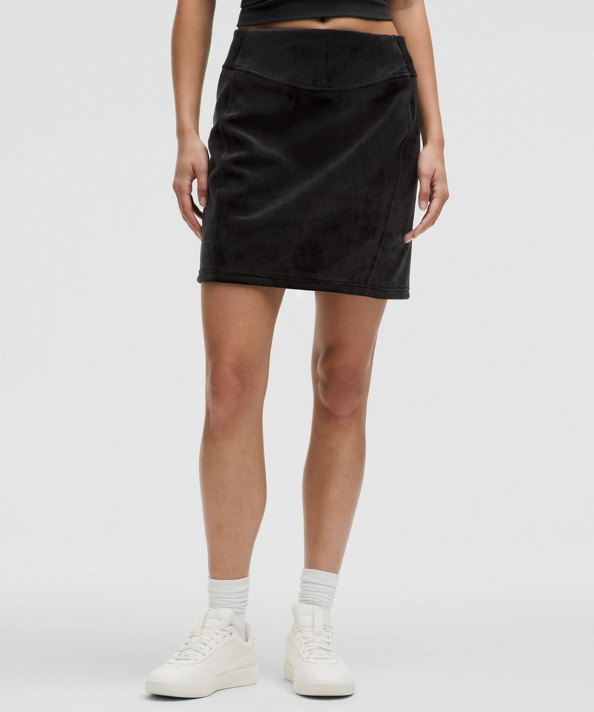 Scuba Mid-Rise Mini SkirtVelvet