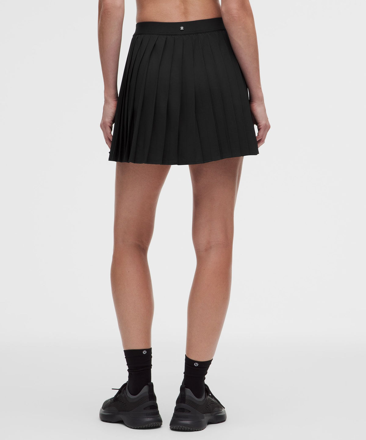 High-Rise Pleated Tennis SkirtLong