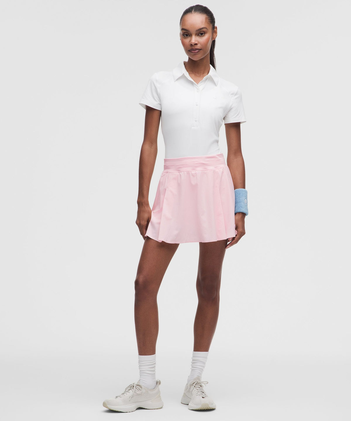 A-Line Side-Pleat Tennis Skirt