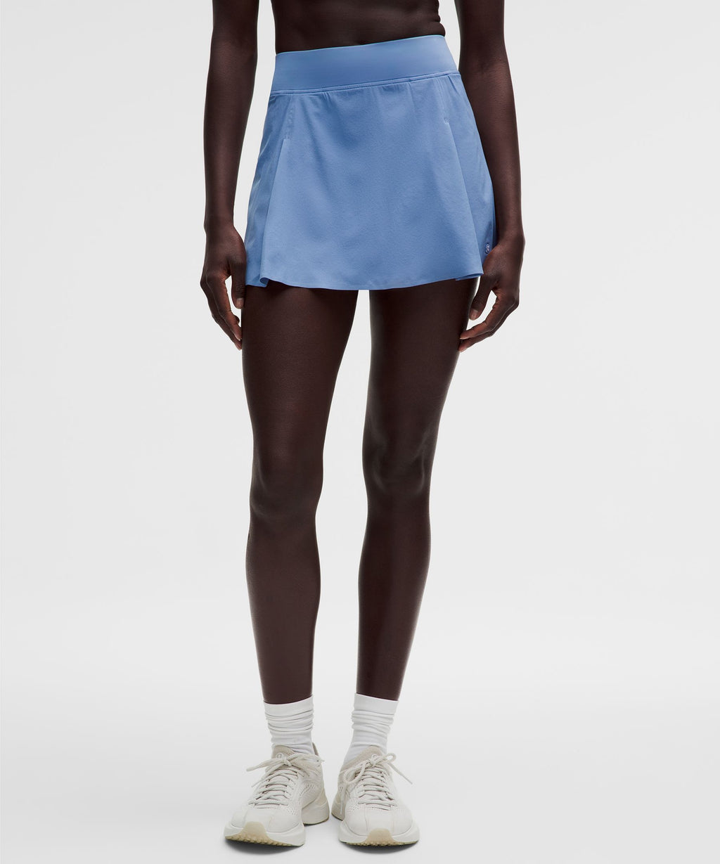 A-Line Side-Pleat Tennis Skirt