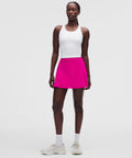 A-Line Side-Pleat Tennis Skirt
