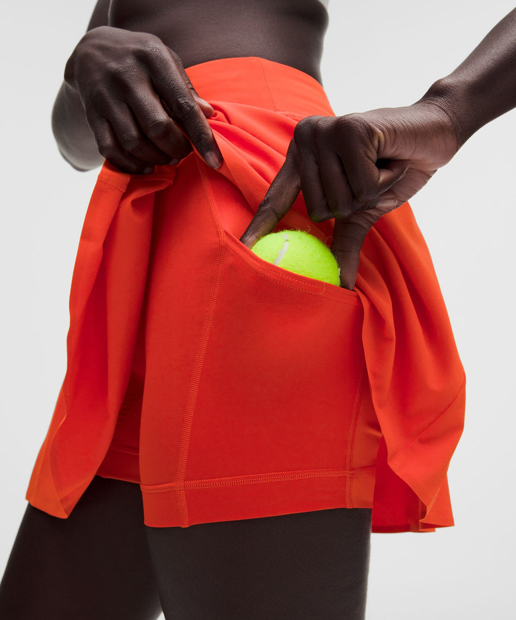A-Line Side-Pleat Tennis Skirt