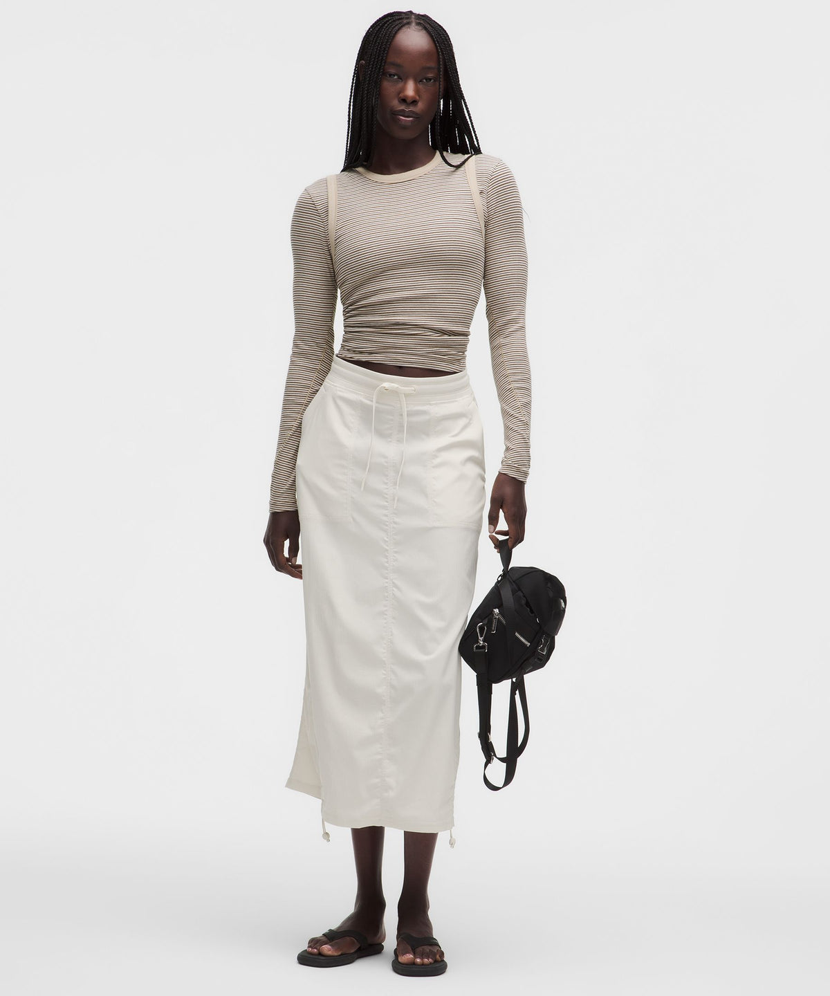 Dance Studio Mid-Rise Midi Skirt