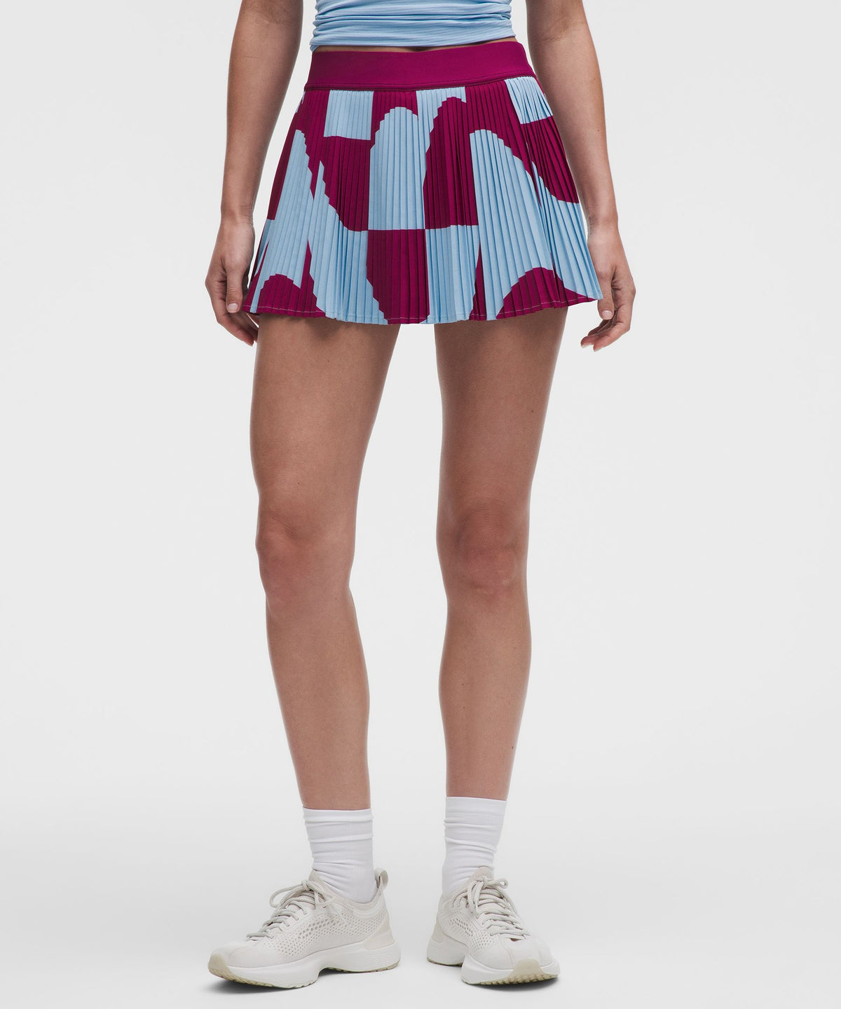 RePleat High-Rise Pleated Tennis SkirtContrast
