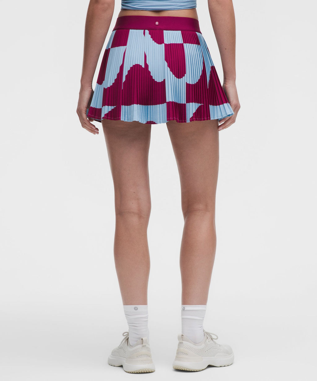 RePleat High-Rise Pleated Tennis SkirtContrast