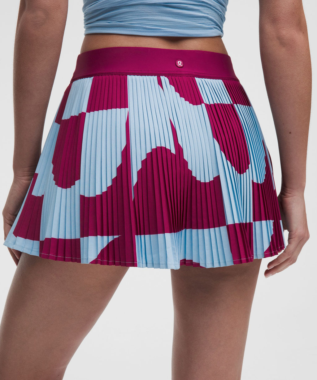 RePleat High-Rise Pleated Tennis SkirtContrast