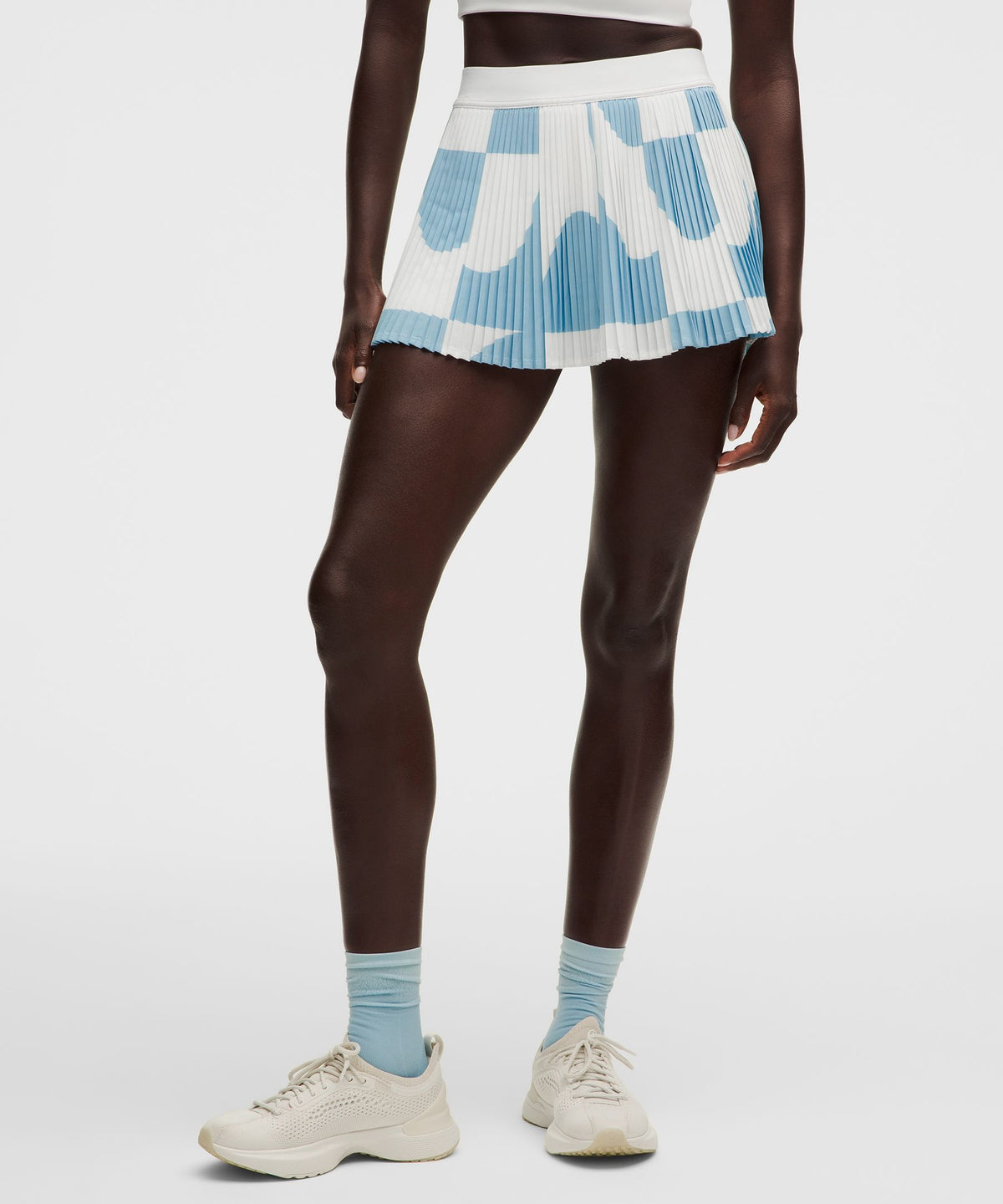 RePleat High-Rise Pleated Tennis SkirtContrast