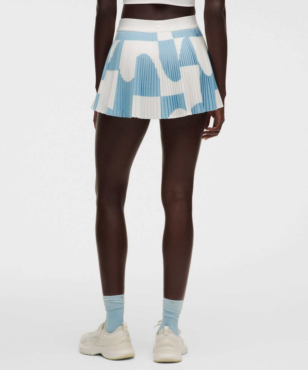RePleat High-Rise Pleated Tennis SkirtContrast