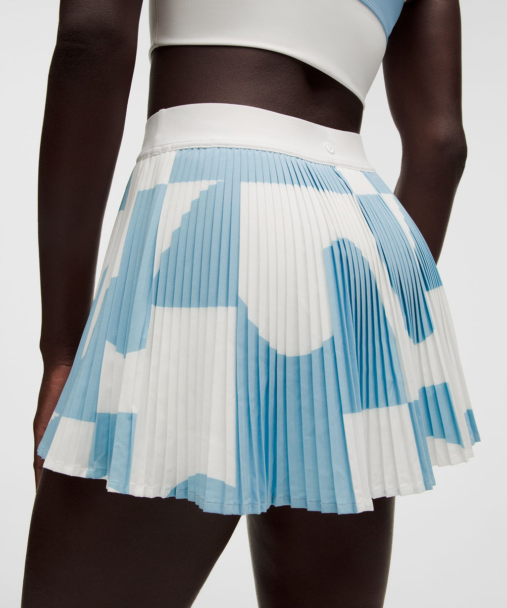RePleat High-Rise Pleated Tennis SkirtContrast
