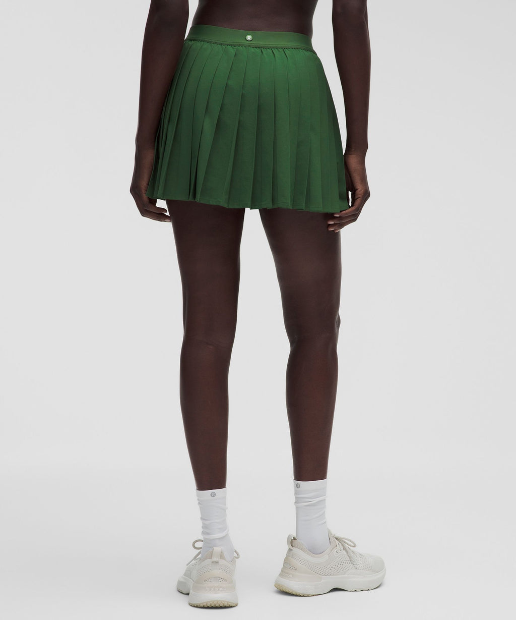 High-Rise Pleated Tennis Skirt