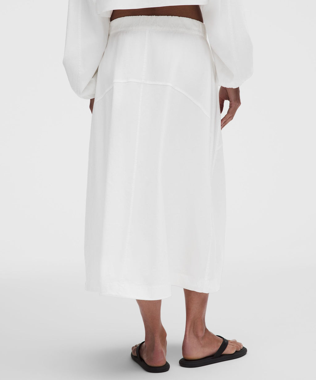 LuluLinen Adjustable-Hem Maxi Skirt