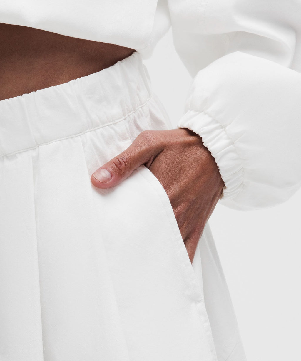 LuluLinen Adjustable-Hem Maxi Skirt