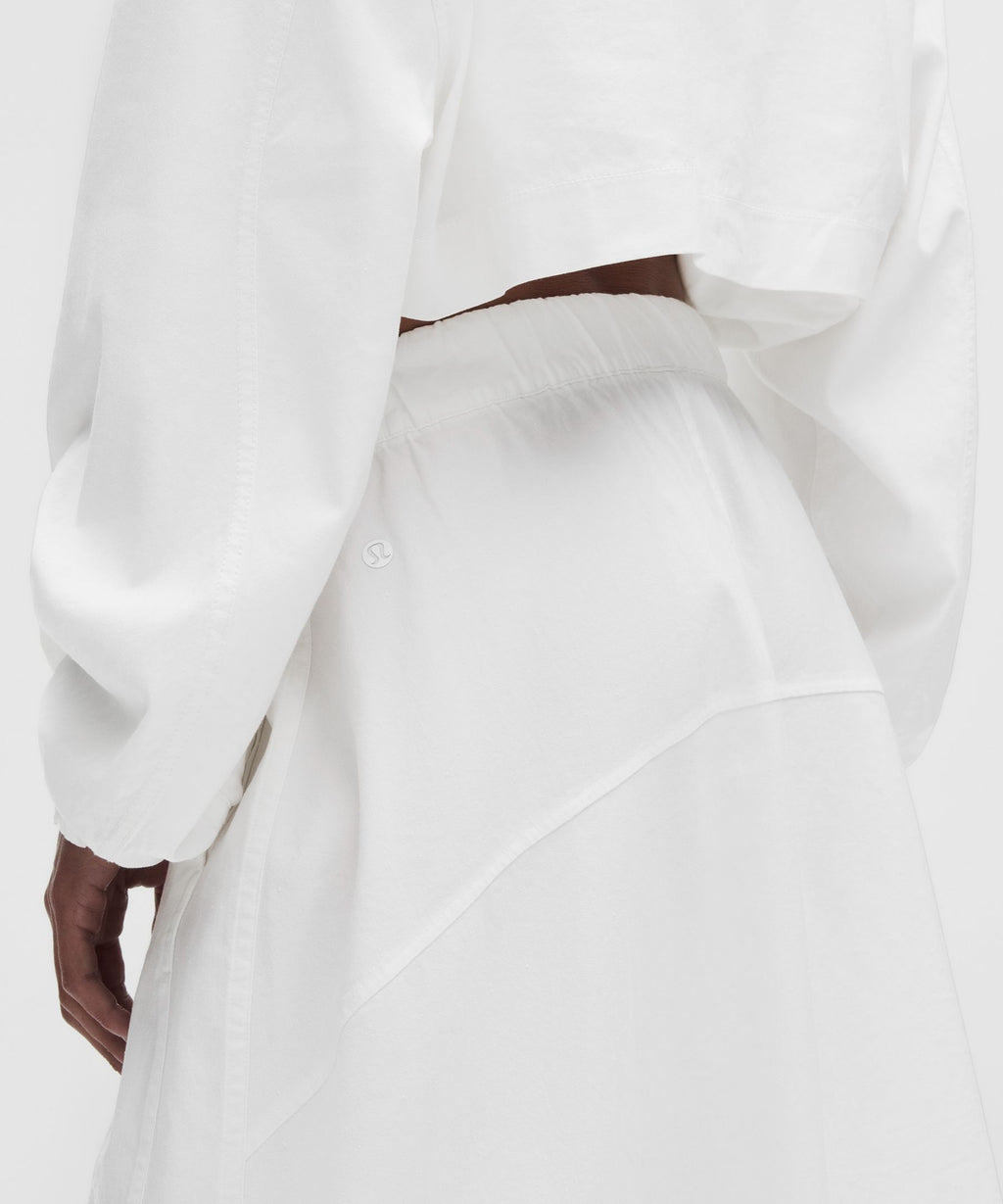 LuluLinen Adjustable-Hem Maxi Skirt
