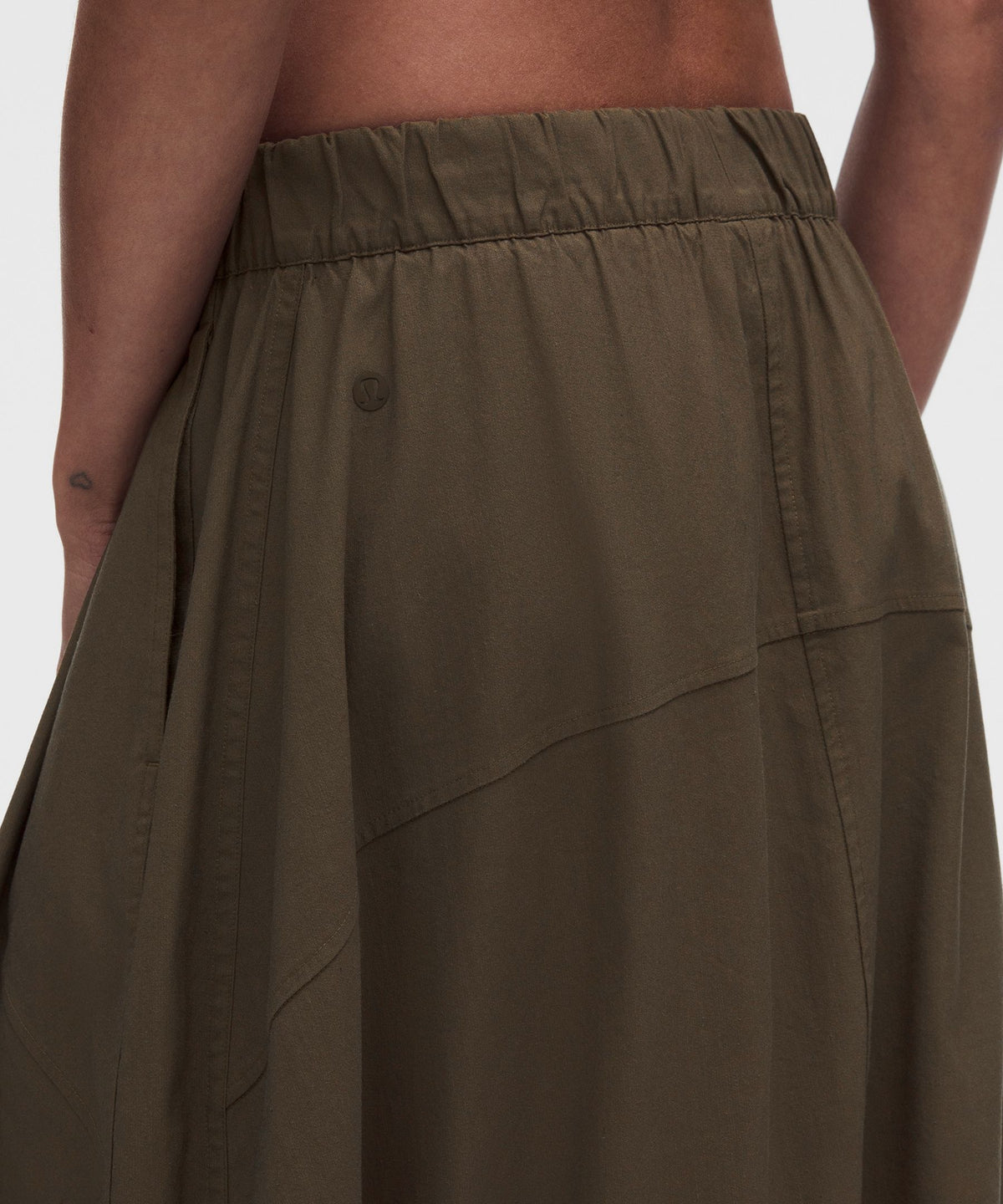 LuluLinen Adjustable-Hem Maxi Skirt