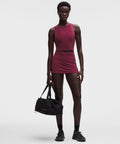Nulux Mesh-Panelled High-Rise Mini Skort