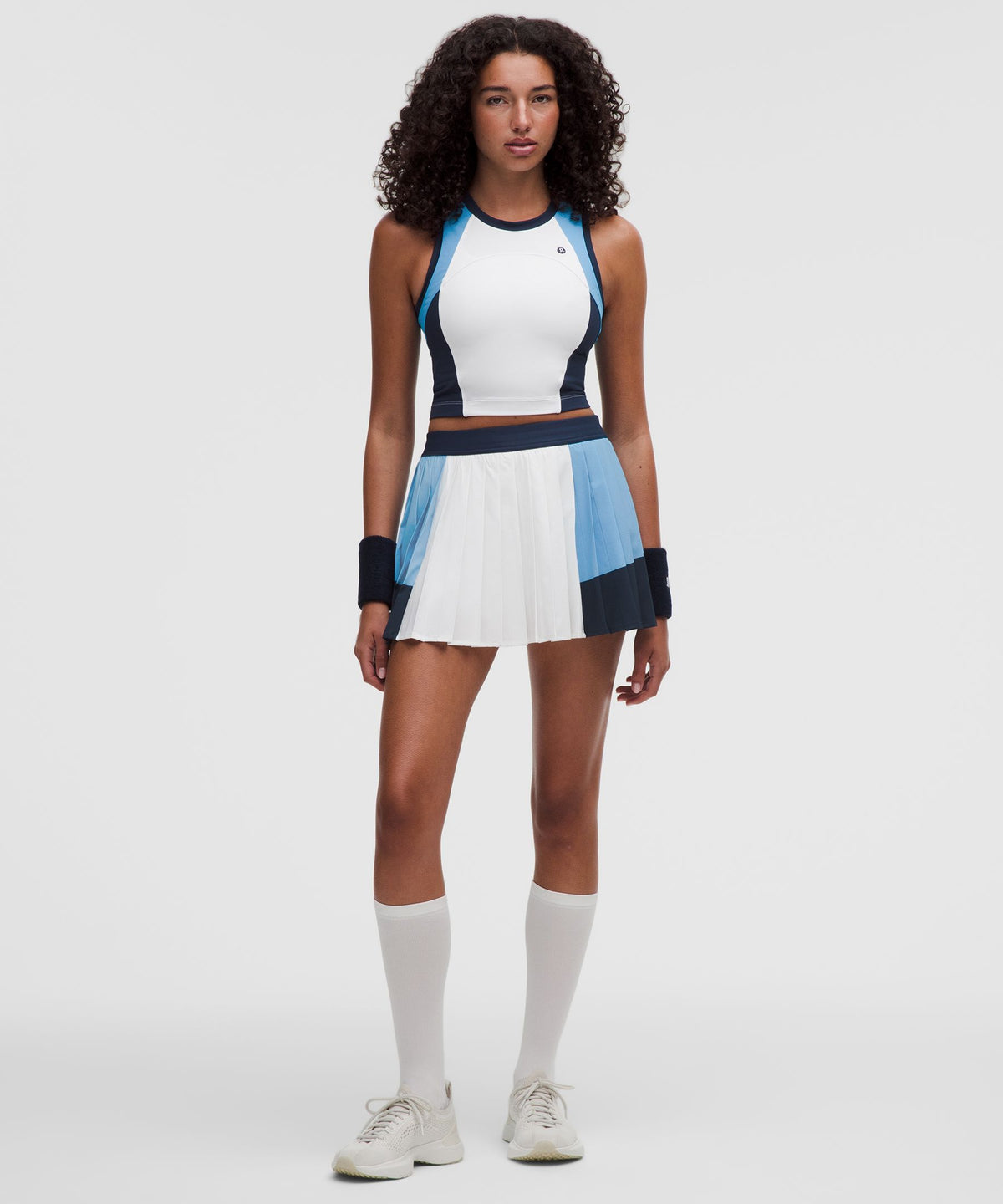 Court Champ Pleated High-Rise Tennis Skirt
