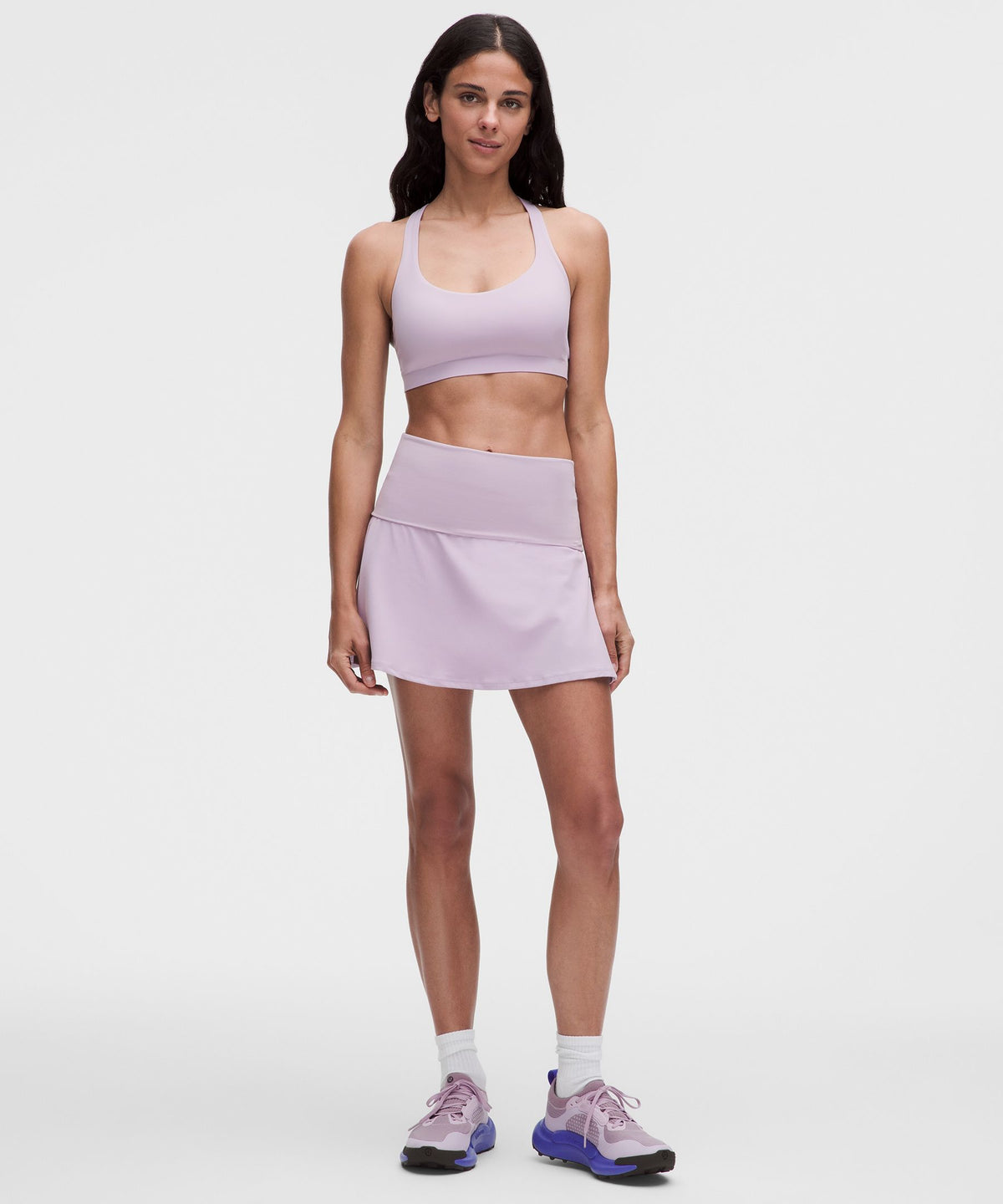 Groove Foldover Mid-Rise Mini Skirt