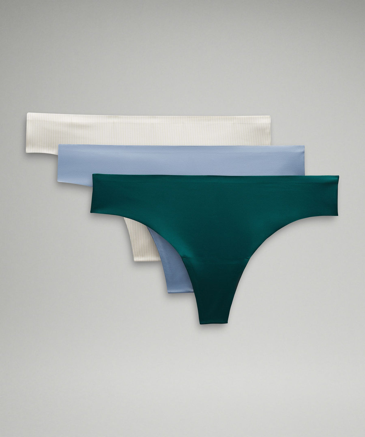 InvisiWear Mid-Rise Thong Underwear3 Pack