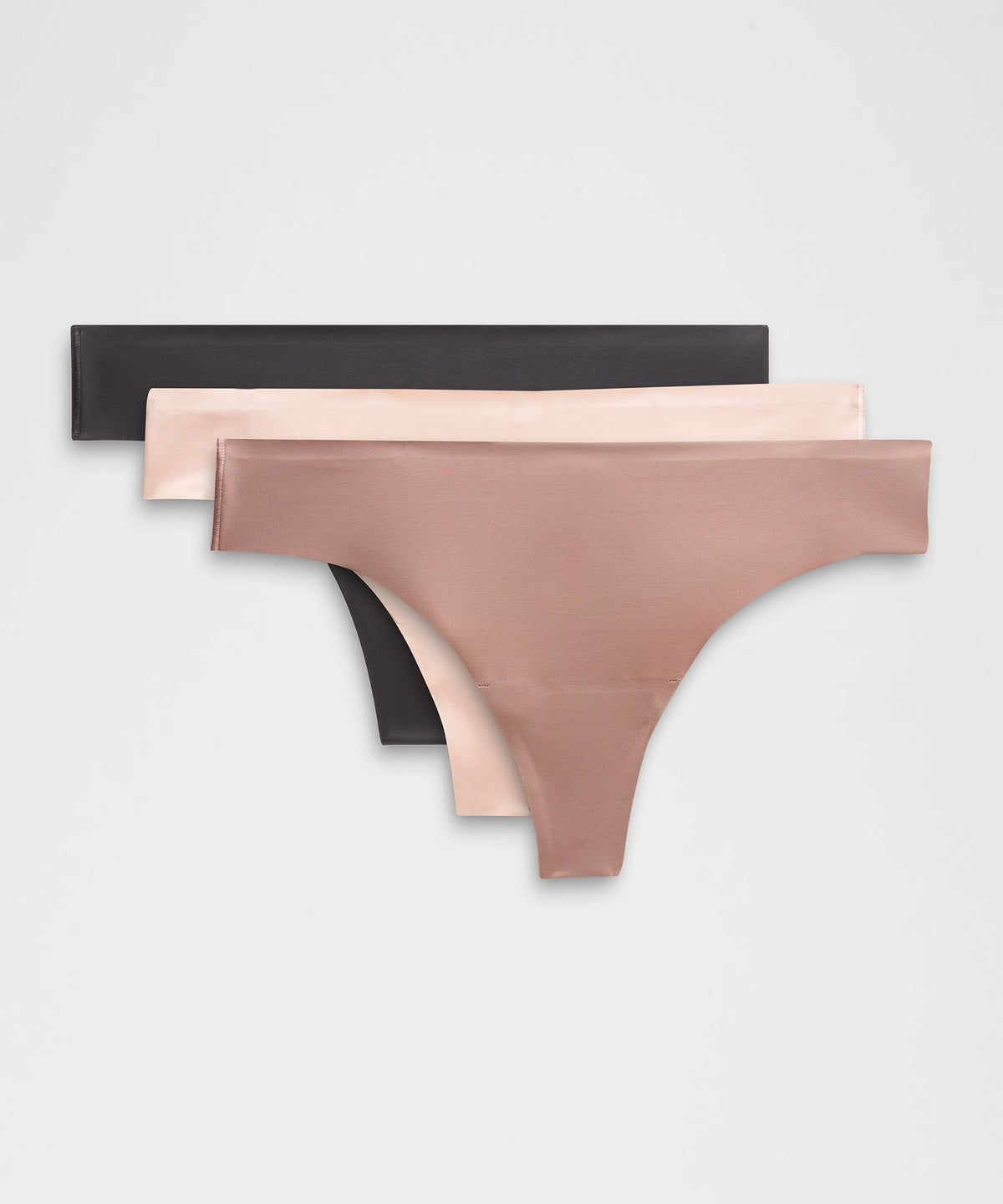 InvisiWear Mid-Rise Thong Underwear3 Pack