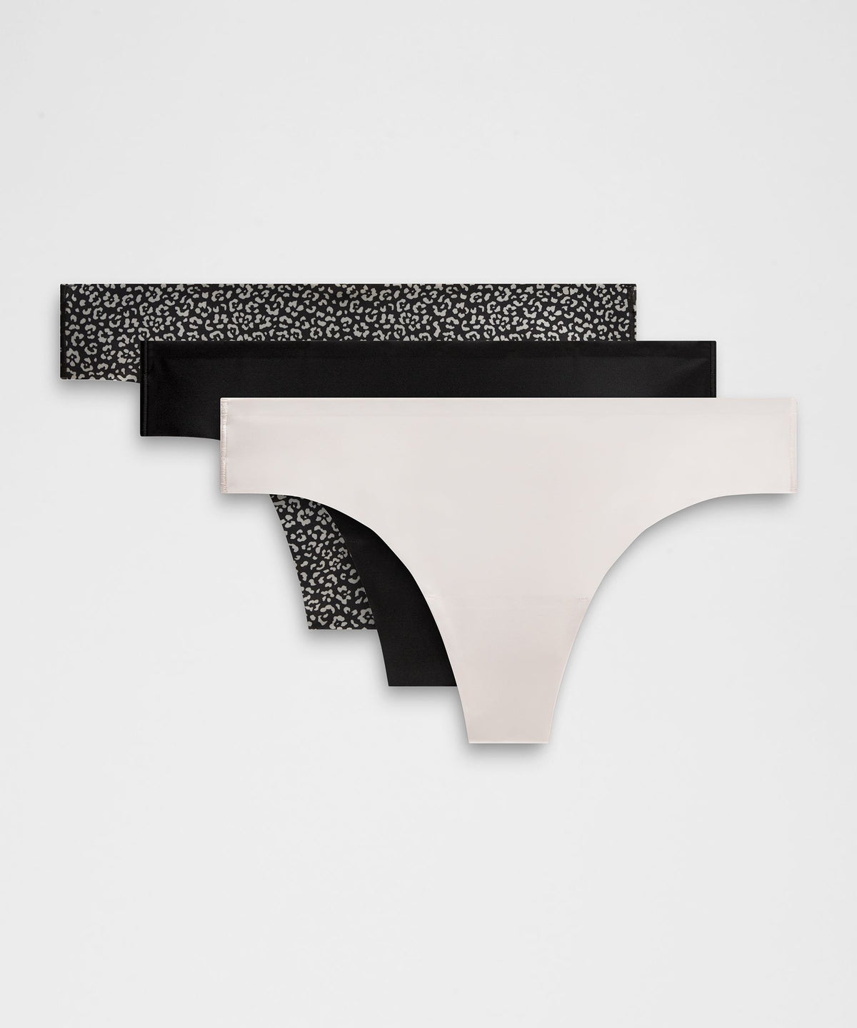 InvisiWear Mid-Rise Thong Underwear3 Pack