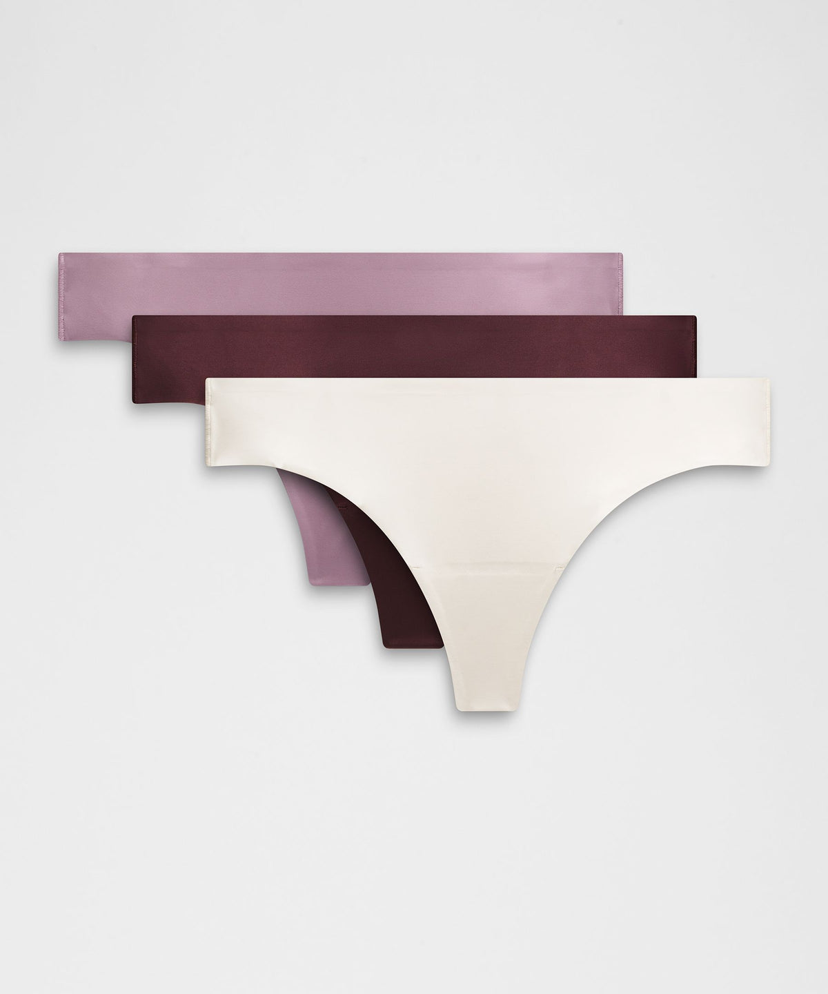 InvisiWear Mid-Rise Thong Underwear3 Pack