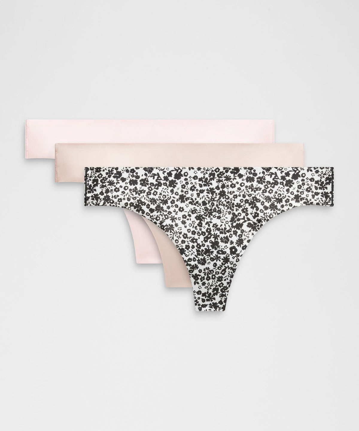 InvisiWear Mid-Rise Thong Underwear3 Pack