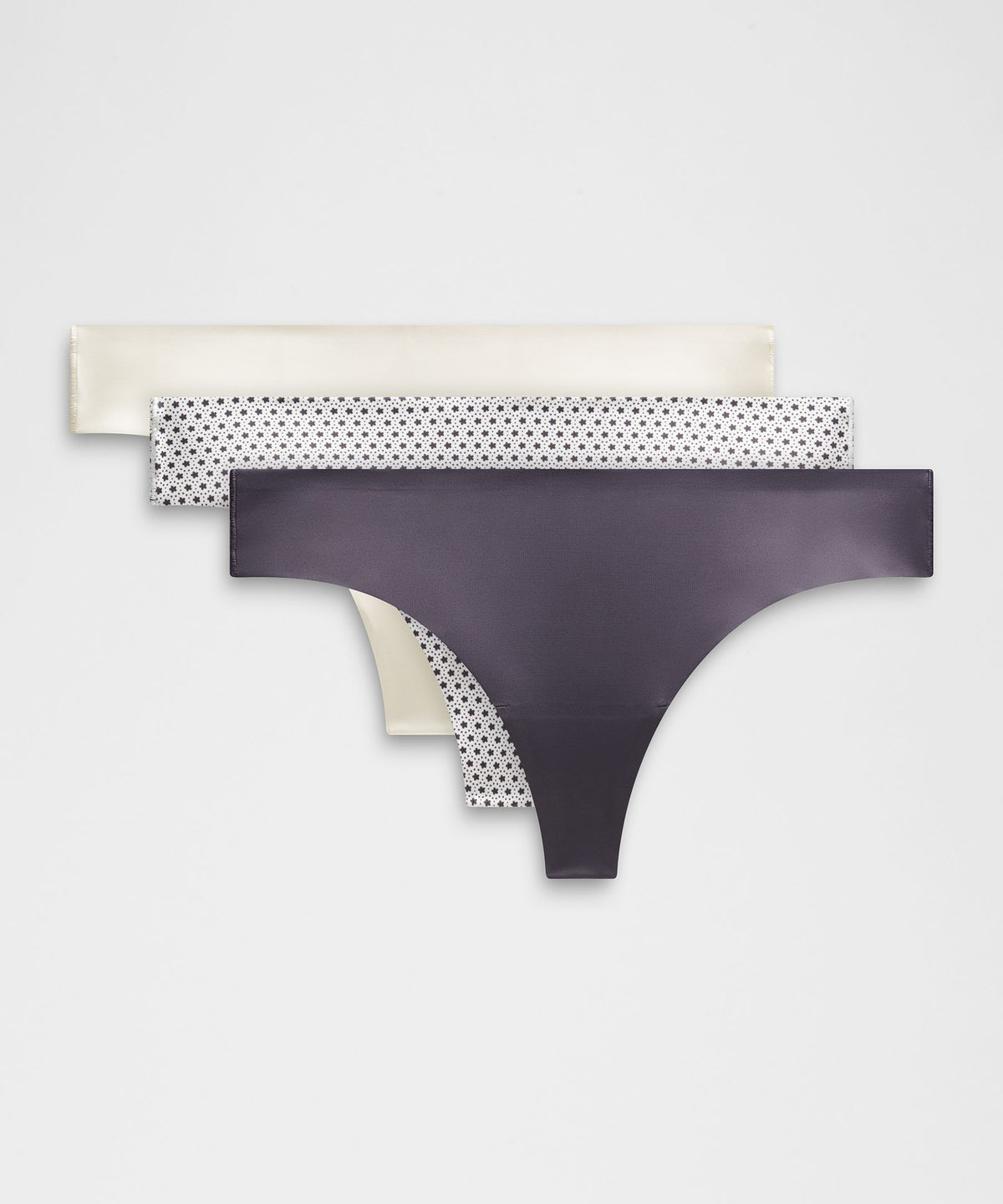 InvisiWear Mid-Rise Thong Underwear3 Pack