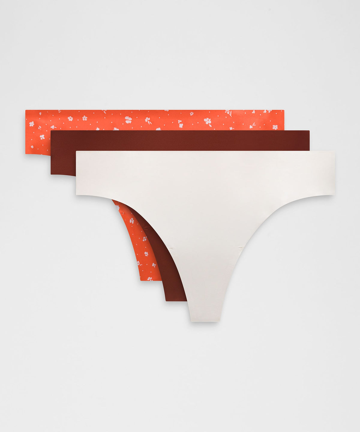 InvisiWear Mid-Rise Thong Underwear3 Pack
