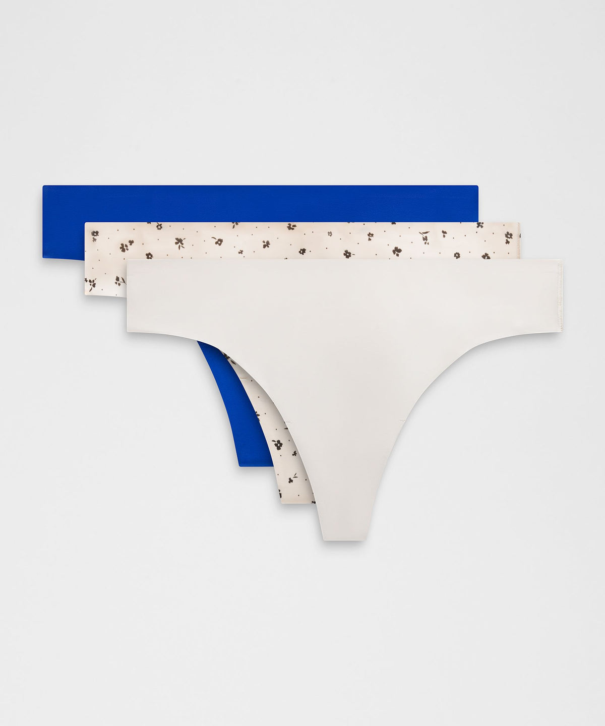 InvisiWear Mid-Rise Thong Underwear3 Pack