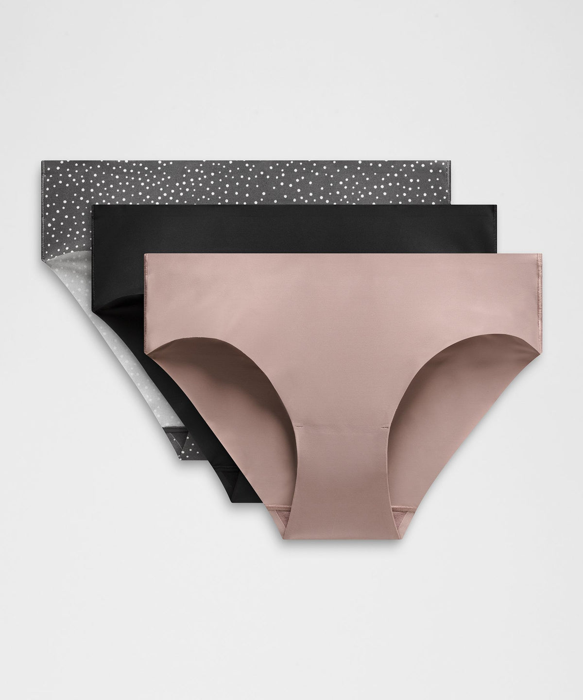 InvisiWear Mid-Rise Bikini Underwear3 Pack