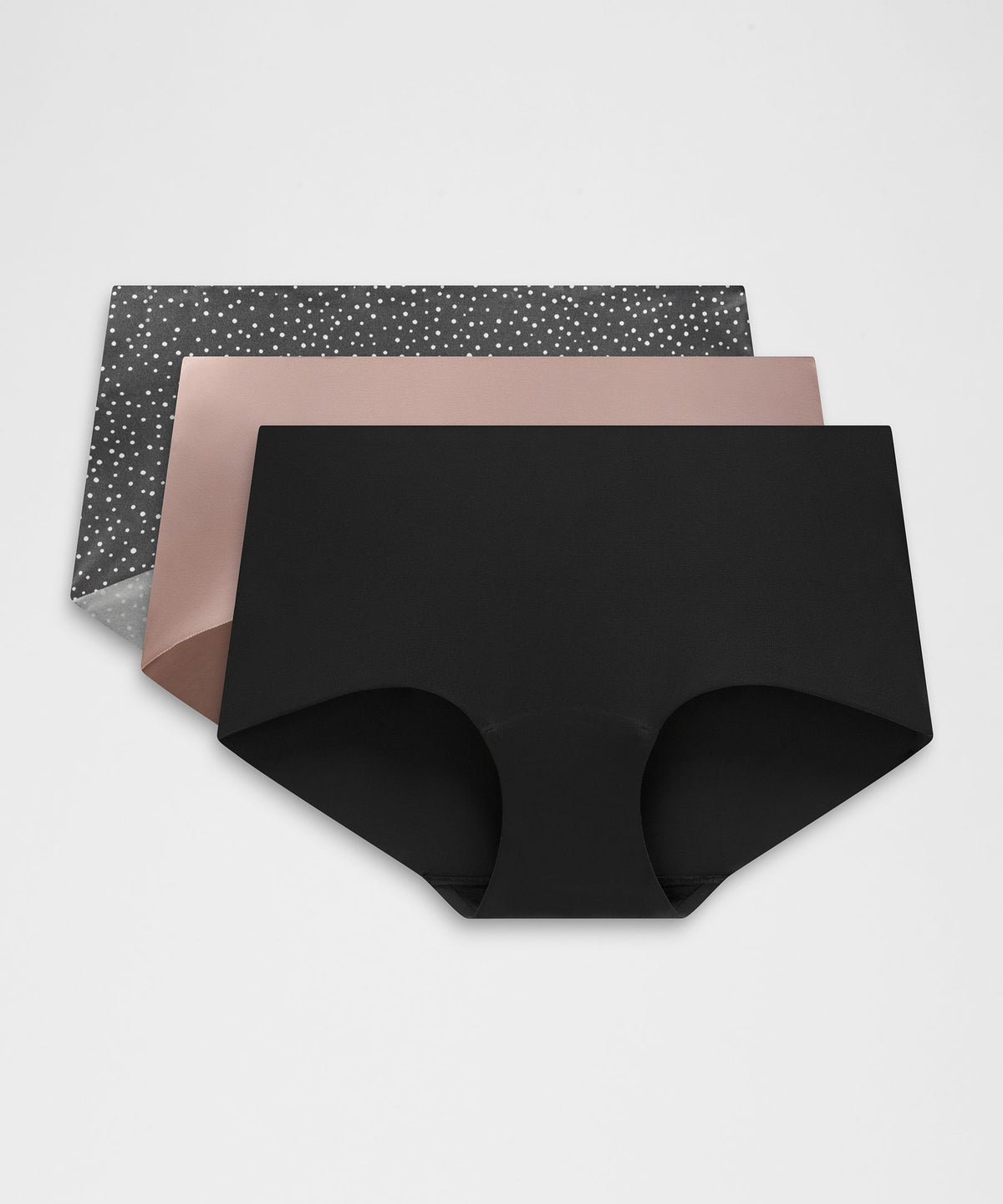 InvisiWear Mid-Rise Boyshort Underwear3 Pack