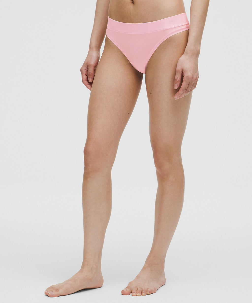 UnderEase Mid-Rise Thong Underwear3 Pack